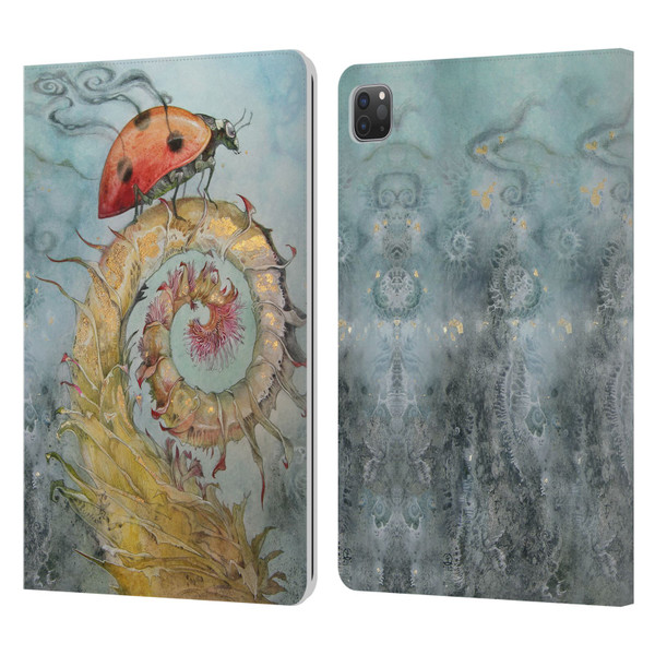 Stephanie Law Immortal Ephemera Ladybird Leather Book Wallet Case Cover For Apple iPad Pro 11 2020 / 2021 / 2022