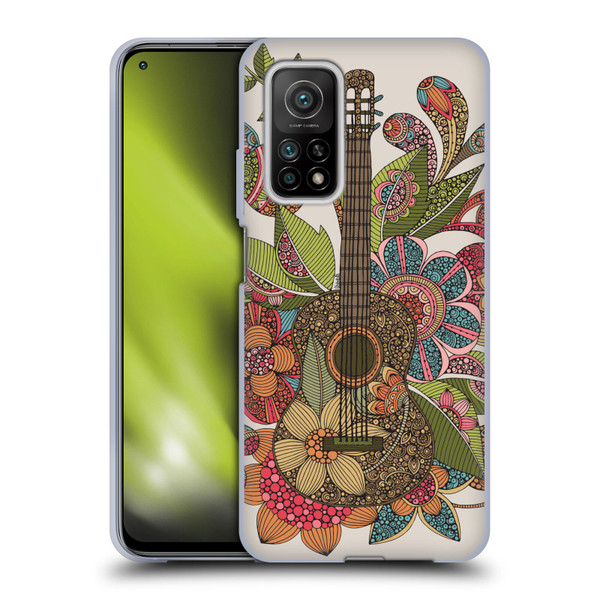 Valentina Bloom Ever Guitar Soft Gel Case for Xiaomi Mi 10T 5G