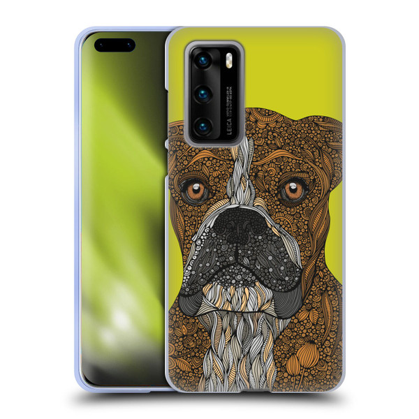 Valentina Dogs Boxer Soft Gel Case for Huawei P40 5G