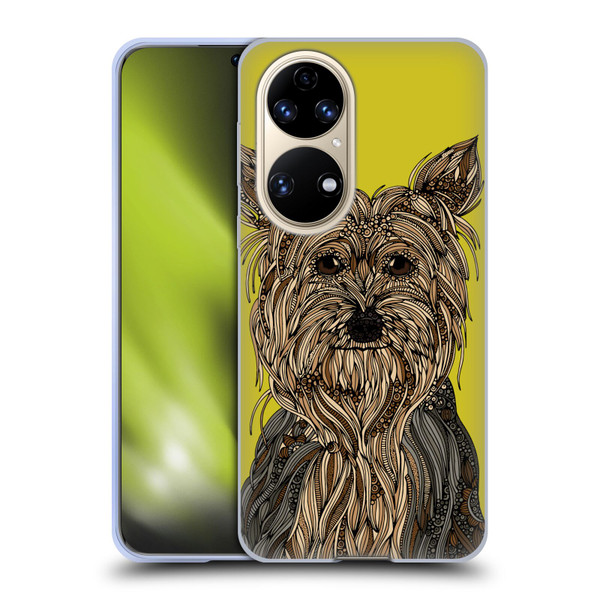 Valentina Dogs Yorkshire Terrier Soft Gel Case for Huawei P50