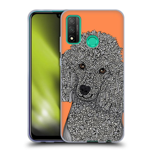 Valentina Dogs Poodle Soft Gel Case for Huawei P Smart (2020)