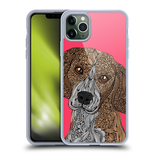 Valentina Dogs Beagle Soft Gel Case for Apple iPhone 11 Pro Max