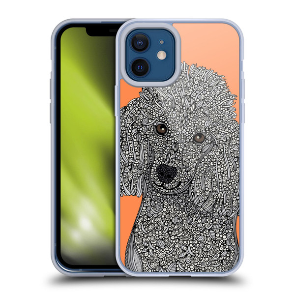 Valentina Dogs Poodle Soft Gel Case for Apple iPhone 12 / iPhone 12 Pro