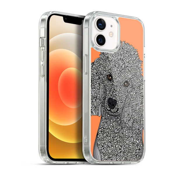 Valentina Dogs Poodle Soft Gel Case for Apple iPhone 12 / iPhone 12 Pro & MagSafe