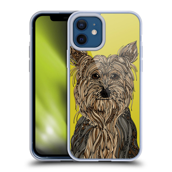 Valentina Dogs Yorkshire Terrier Soft Gel Case for Apple iPhone 12 / iPhone 12 Pro