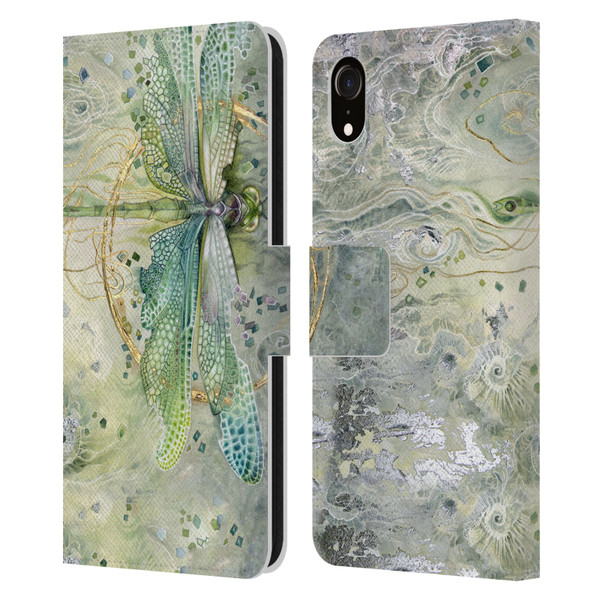 Stephanie Law Immortal Ephemera Transition Leather Book Wallet Case Cover For Apple iPhone XR