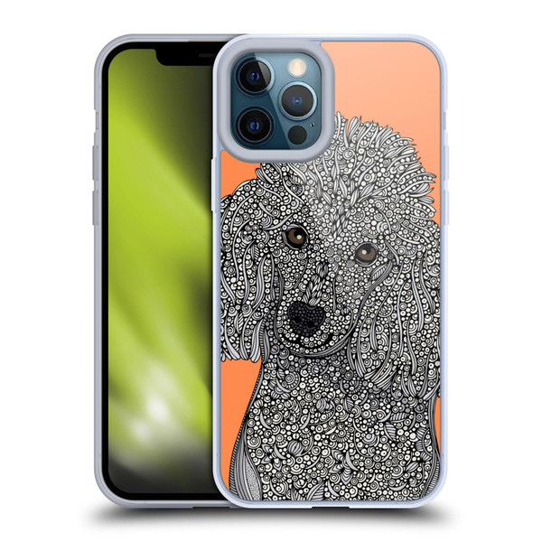 Valentina Dogs Poodle Soft Gel Case for Apple iPhone 12 Pro Max