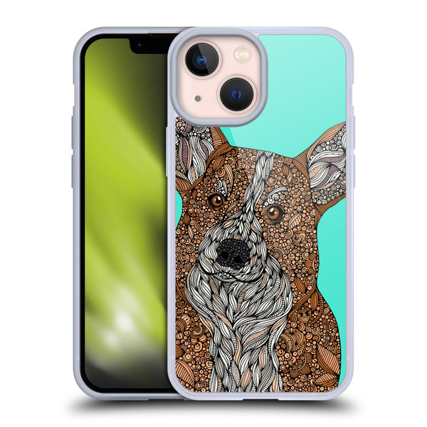 Valentina Dogs Corgi Soft Gel Case for Apple iPhone 13 Mini