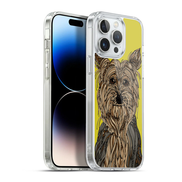 Valentina Dogs Yorkshire Terrier Soft Gel Case for Apple iPhone 13 Pro Max & MagSafe