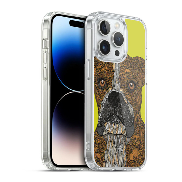 Valentina Dogs Boxer Soft Gel Case for Apple iPhone 13 Pro & MagSafe