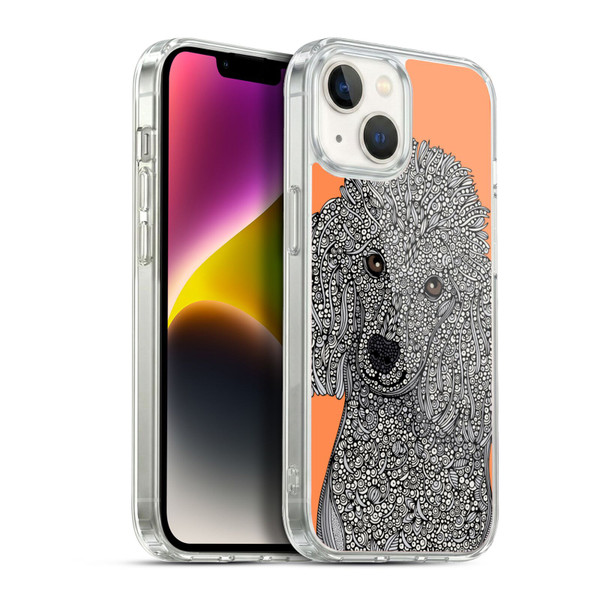 Valentina Dogs Poodle Soft Gel Case for Apple iPhone 14