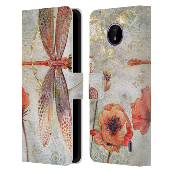 Stephanie Law Immortal Ephemera Trance Leather Book Wallet Case Cover For Nokia C10 / C20