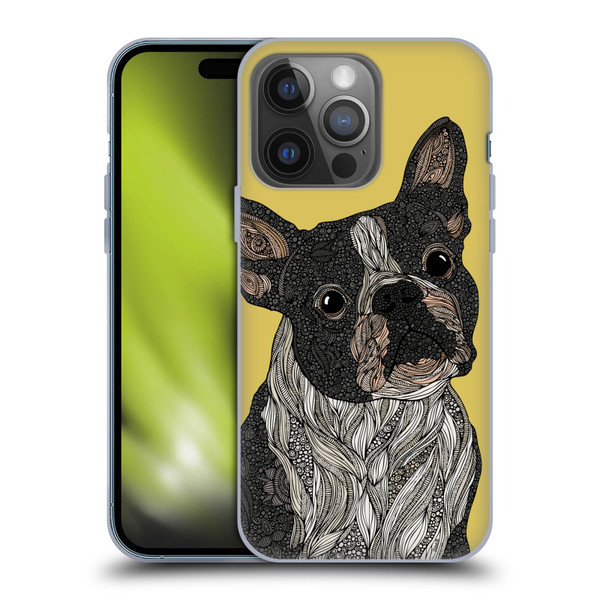 Valentina Dogs French Bulldog Soft Gel Case for Apple iPhone 14 Pro