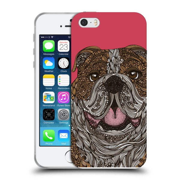 Valentina Dogs English Bulldog Soft Gel Case for Apple iPhone 5 / 5s / iPhone SE 2016