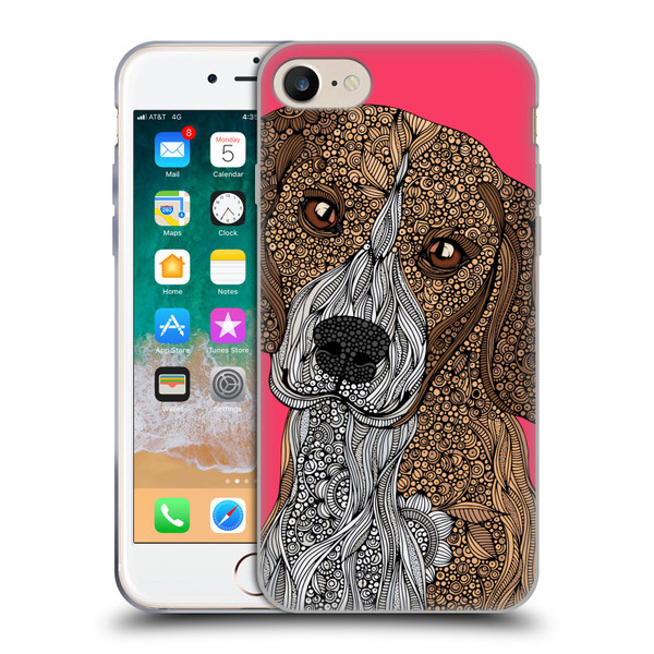 Valentina Dogs Beagle Soft Gel Case for Apple iPhone 7 / 8 / SE 2020 & 2022