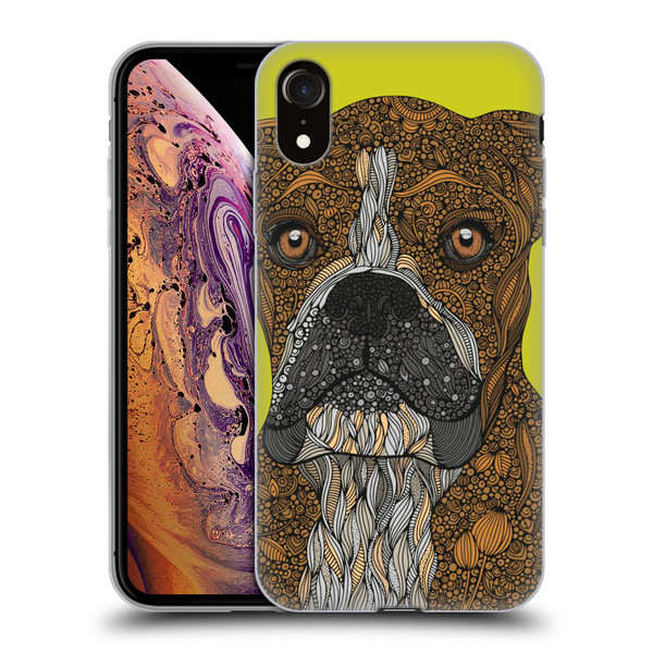 Valentina Dogs Boxer Soft Gel Case for Apple iPhone XR