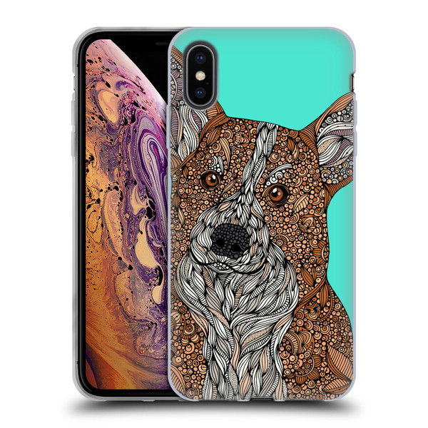 Valentina Dogs Corgi Soft Gel Case for Apple iPhone XS Max