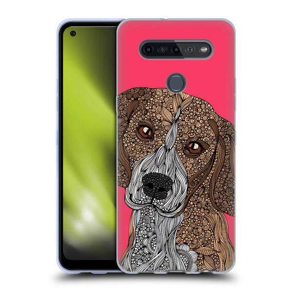Valentina Dogs Beagle Soft Gel Case for LG K51S