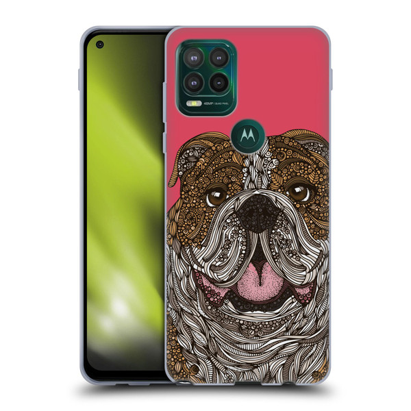 Valentina Dogs English Bulldog Soft Gel Case for Motorola Moto G Stylus 5G 2021