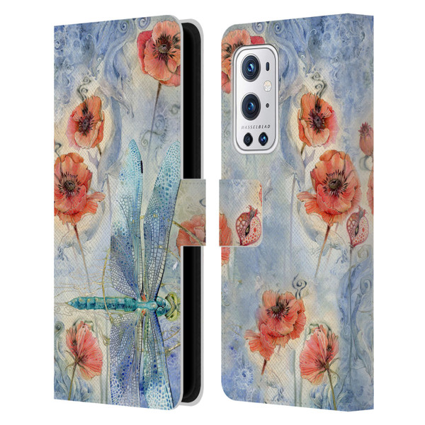 Stephanie Law Immortal Ephemera When Flowers Dream Leather Book Wallet Case Cover For OnePlus 9 Pro