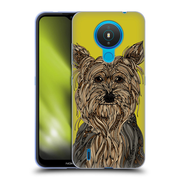 Valentina Dogs Yorkshire Terrier Soft Gel Case for Nokia 1.4