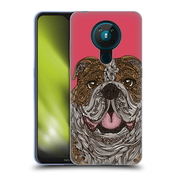 Valentina Dogs English Bulldog Soft Gel Case for Nokia 5.3