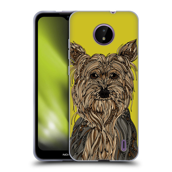 Valentina Dogs Yorkshire Terrier Soft Gel Case for Nokia C10 / C20