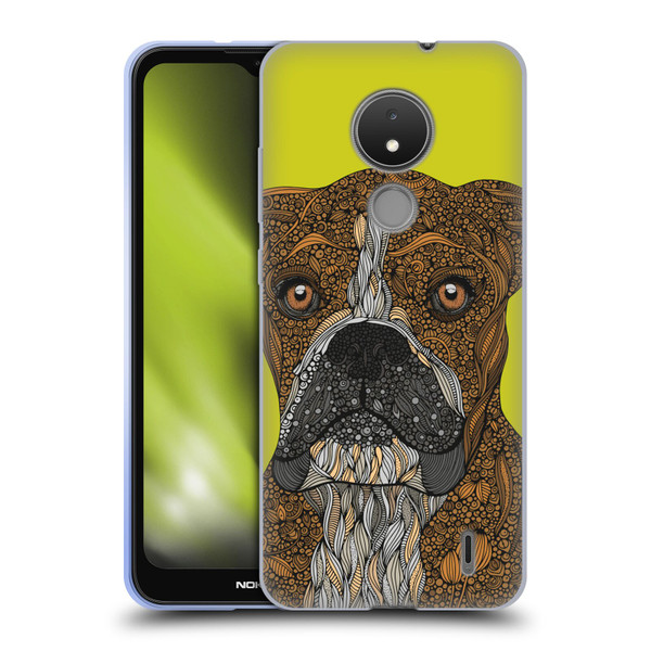 Valentina Dogs Boxer Soft Gel Case for Nokia C21