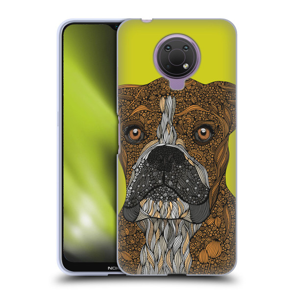 Valentina Dogs Boxer Soft Gel Case for Nokia G10
