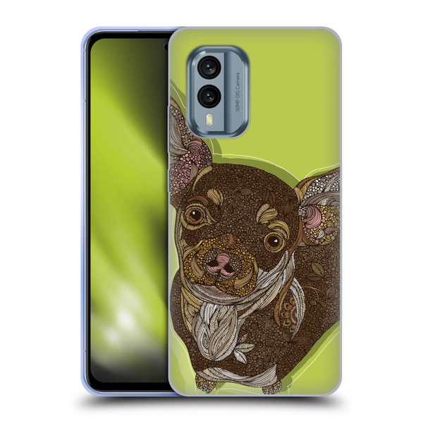 Valentina Dogs Chihuahua Soft Gel Case for Nokia X30