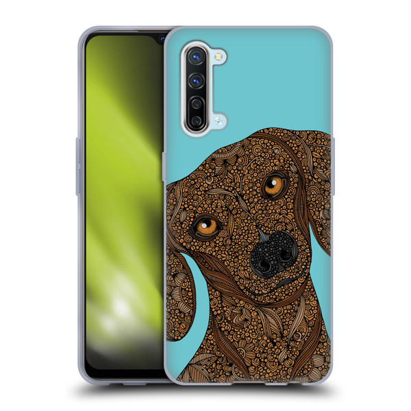Valentina Dogs Dachshund Soft Gel Case for OPPO Find X2 Lite 5G