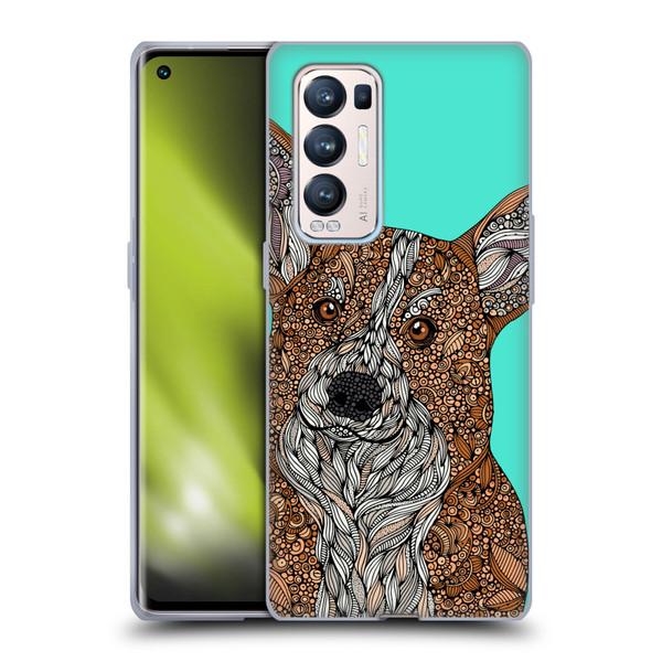 Valentina Dogs Corgi Soft Gel Case for OPPO Find X3 Neo / Reno5 Pro+ 5G