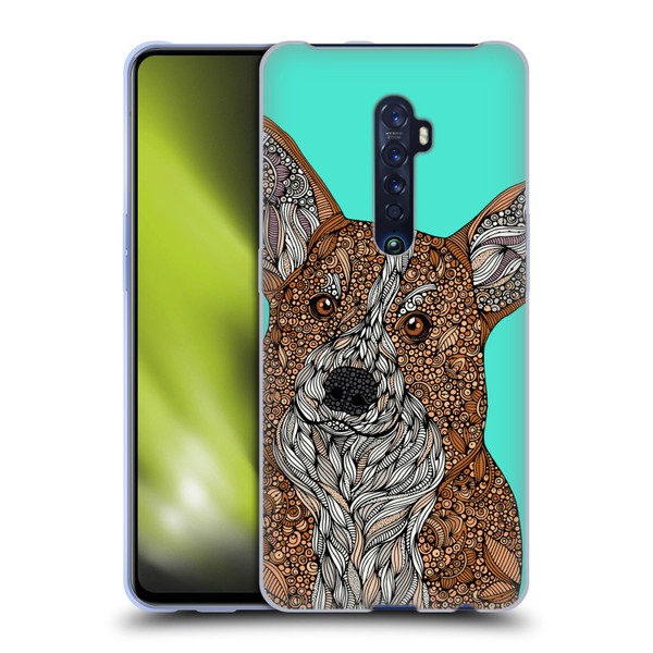 Valentina Dogs Corgi Soft Gel Case for OPPO Reno 2