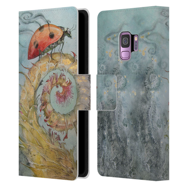 Stephanie Law Immortal Ephemera Ladybird Leather Book Wallet Case Cover For Samsung Galaxy S9