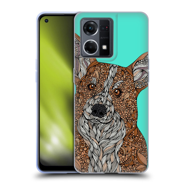 Valentina Dogs Corgi Soft Gel Case for OPPO Reno8 4G