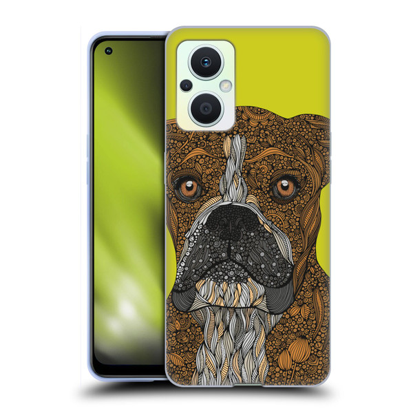 Valentina Dogs Boxer Soft Gel Case for OPPO Reno8 Lite
