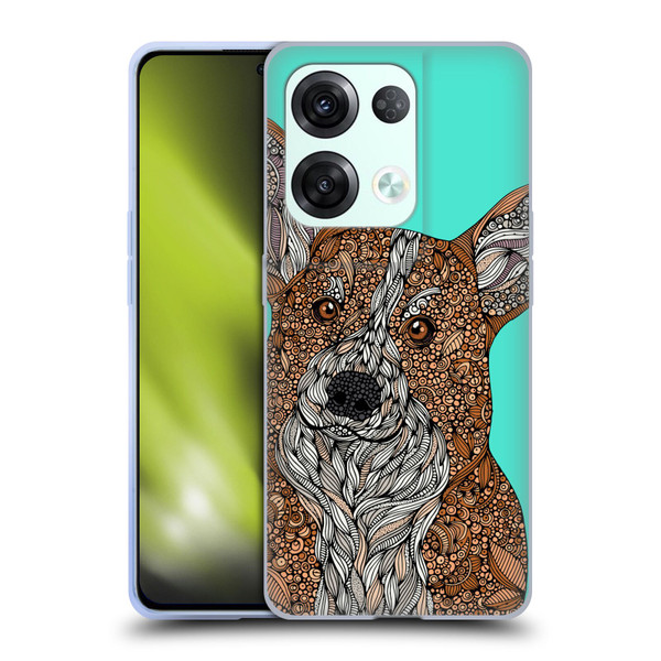 Valentina Dogs Corgi Soft Gel Case for OPPO Reno8 Pro