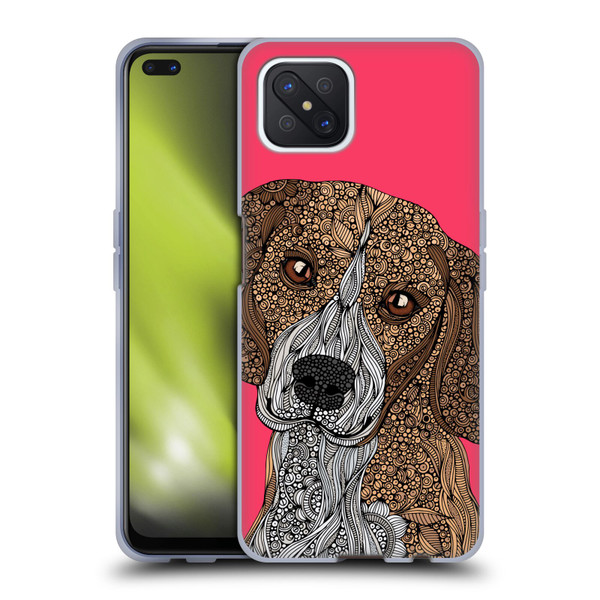 Valentina Dogs Beagle Soft Gel Case for OPPO Reno4 Z 5G