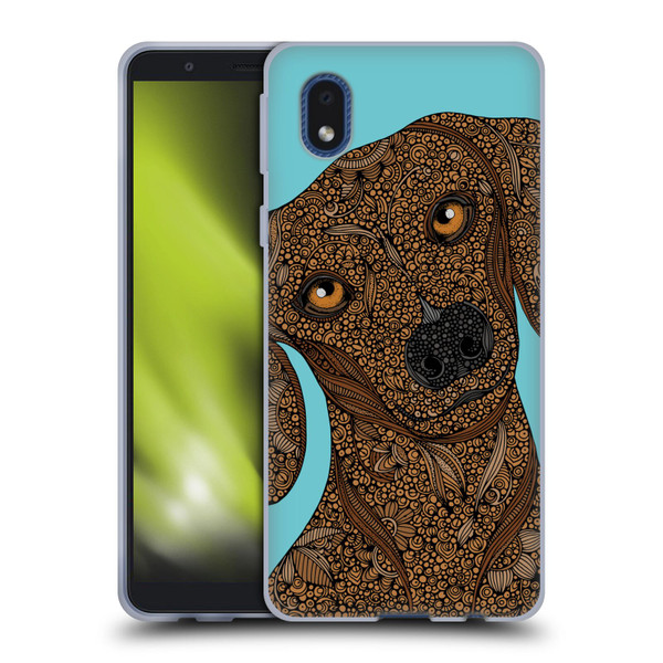 Valentina Dogs Dachshund Soft Gel Case for Samsung Galaxy A01 Core (2020)