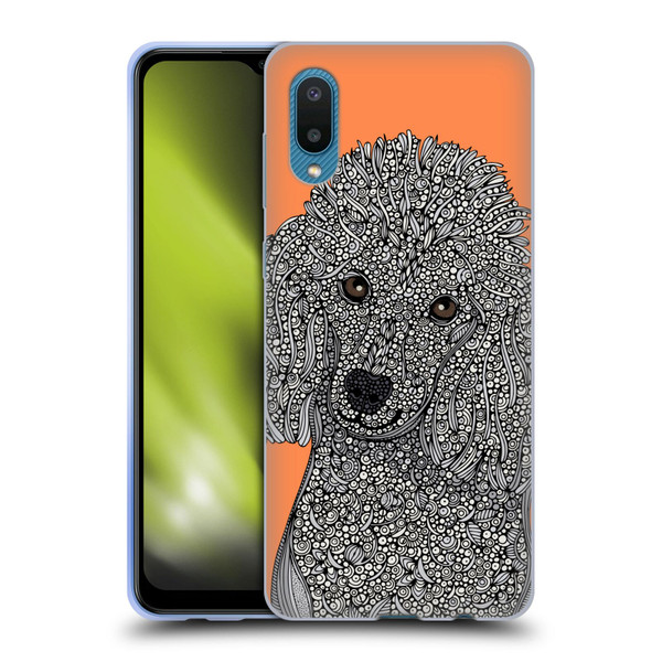 Valentina Dogs Poodle Soft Gel Case for Samsung Galaxy A02/M02 (2021)