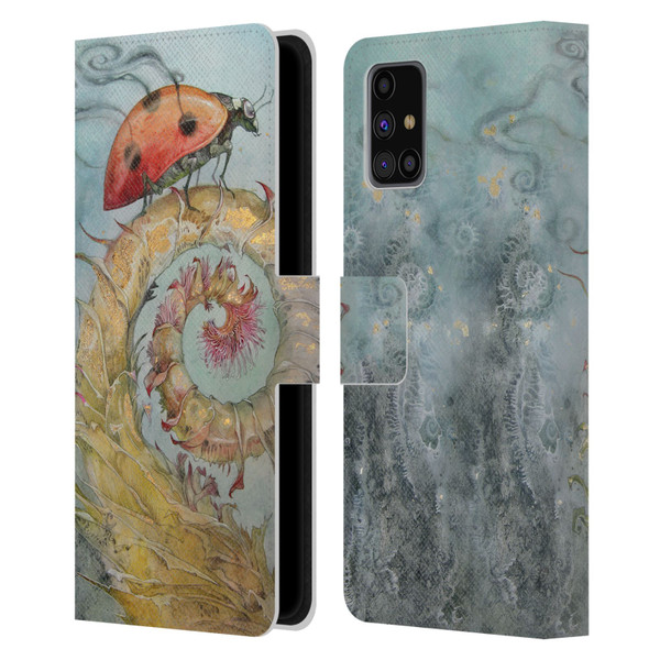 Stephanie Law Immortal Ephemera Ladybird Leather Book Wallet Case Cover For Samsung Galaxy M31s (2020)