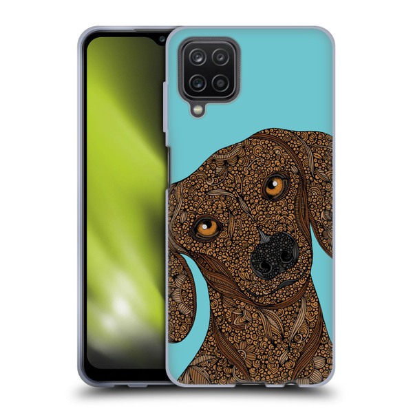 Valentina Dogs Dachshund Soft Gel Case for Samsung Galaxy A12 (2020)
