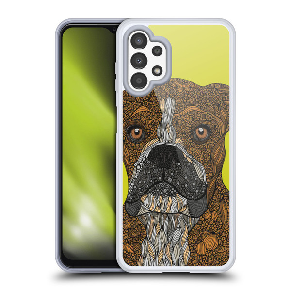 Valentina Dogs Boxer Soft Gel Case for Samsung Galaxy A13 (2022)
