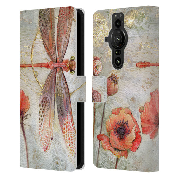 Stephanie Law Immortal Ephemera Trance Leather Book Wallet Case Cover For Sony Xperia Pro-I