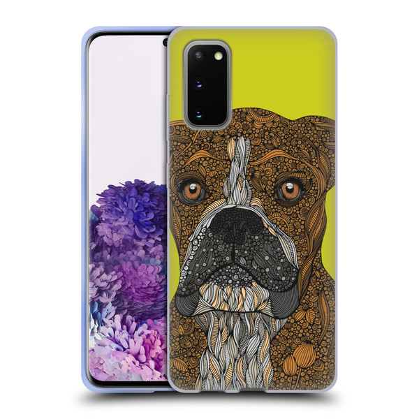 Valentina Dogs Boxer Soft Gel Case for Samsung Galaxy S20 / S20 5G