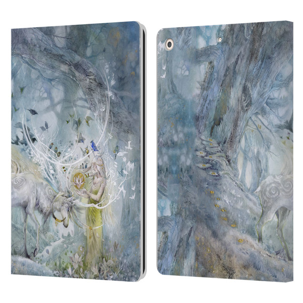 Stephanie Law Stag Sonata Cycle Resonance Leather Book Wallet Case Cover For Apple iPad 10.2 2019/2020/2021