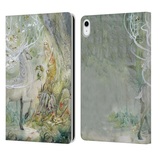 Stephanie Law Stag Sonata Cycle Scherzando Leather Book Wallet Case Cover For Apple iPad 10.9 (2022)