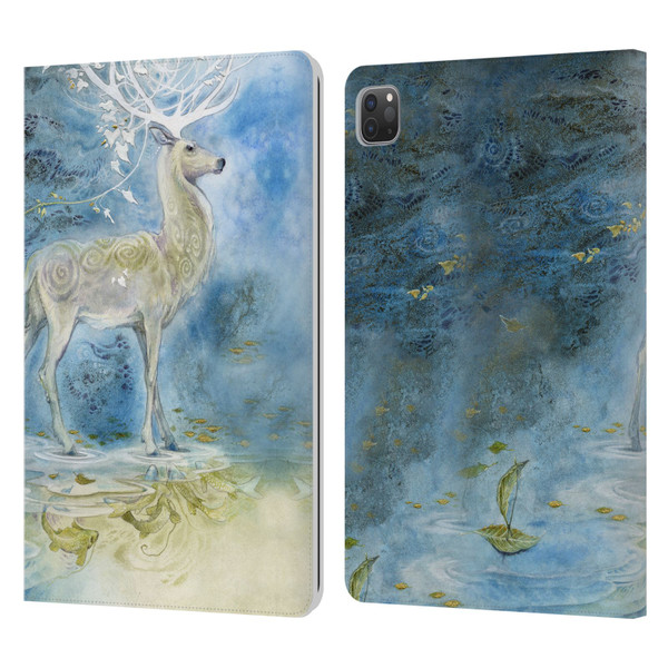 Stephanie Law Stag Sonata Cycle Deer Leather Book Wallet Case Cover For Apple iPad Pro 11 2020 / 2021 / 2022