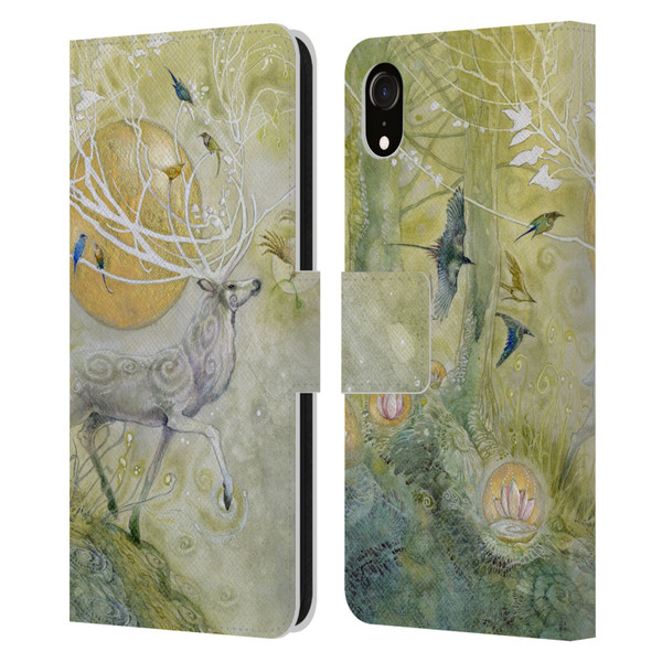 Stephanie Law Stag Sonata Cycle Allegro 2 Leather Book Wallet Case Cover For Apple iPhone XR