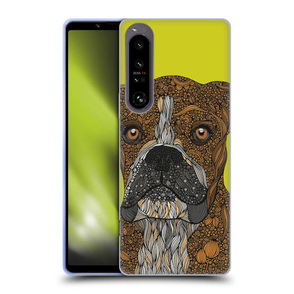 Valentina Dogs Boxer Soft Gel Case for Sony Xperia 1 IV